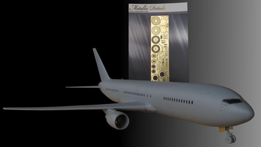 1/144 Metallic Details Detailing set for Zvezda kit "Boeing 767" MD14414 