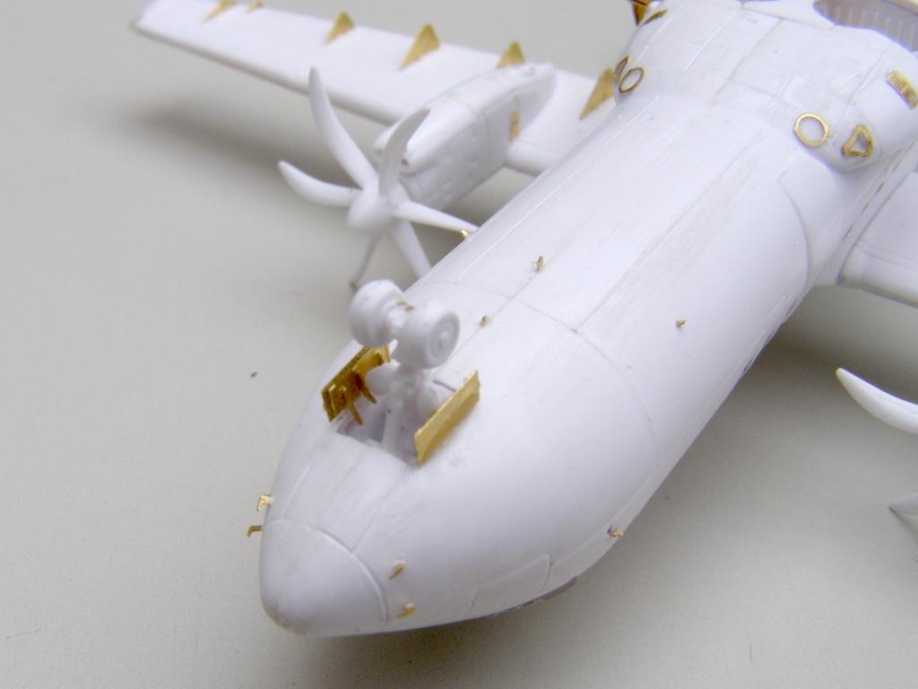 Detailing set for aircraft model ATR 42-500 1/144 Metallic Details 14408 