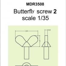 SMDR3508 Butterfly screw 2