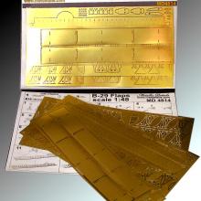 MD4814 Detailing set for aircraft model B-29. Flaps
