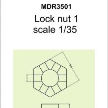 SMDR3501 Lock nut 1