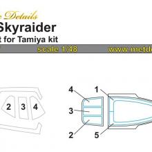 MDM4827 A-1H Skyraider. Masks (Tamiya)