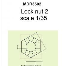 SMDR3502 Lock nut 2