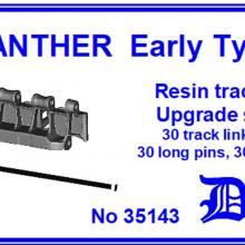 35143 Panther Late type Resin track Upgrade set