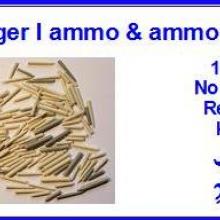 3520 88mm Tiger I ammo & ammo container