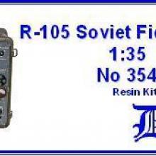 3548 Soviet R-105 field radio
