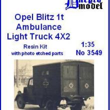 3549 Opel Blitz 1t Ambulance
