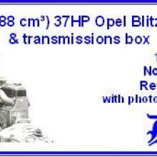 3560 1,5 l 1488 cm3 37HP Opel Blitz engine & transmissions box