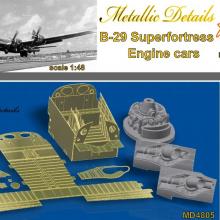 MD4805 Detailing set for aircraft model B-29. Engine cars