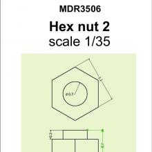 SMDR3506 Hex nut 2